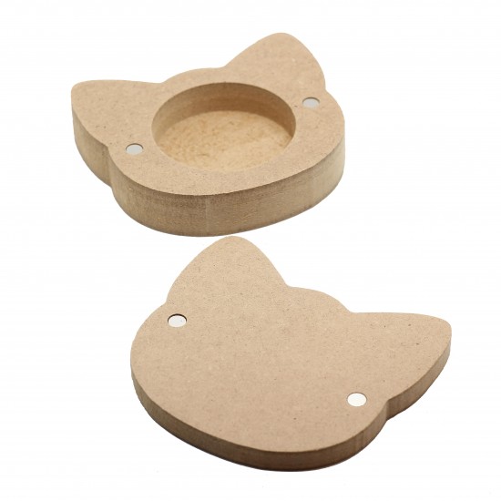 Cutie pentru Mot Blank - Pisica - 9x8 cm