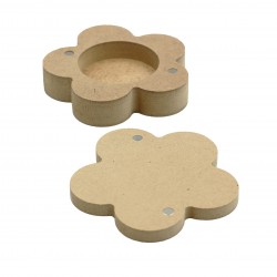 Cutie pentru Mot Blank - Floricica - 9x9 cm