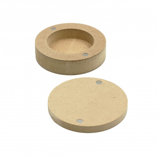 Cutie pentru Mot Blank - Rotunda - 7.5x7.5 cm Cutie pentru Mot Blank - Rotunda - 7.5x7.5 cm