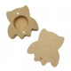 Cutie pentru Mot Blank - Bufnita Frumoasa - 10x9.5 cm