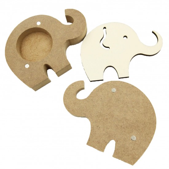 Set 4 piese Blank pentru Mot - Tematica Elefantel
