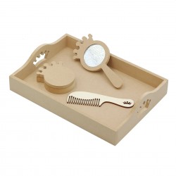Set 4 piese Blank pentru Mot - Tematica Coronita