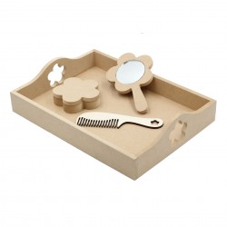 Set 4 piese Blank pentru Mot - Tematica Flori