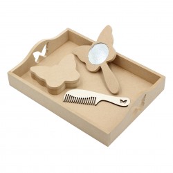 Set 4 piese Blank pentru Mot - Tematica Fluturi