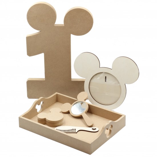 Set 6 piese Blank pentru Mot - Tematica Soricel