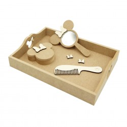 Set 4 piese Blank pentru Mot - Tematica Lady Soricel