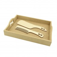 Set 3 piese Blank pentru Gatitul Mirelui - Tematica Papion