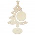 Ornament Blank Brad cu spatiu Glob si Decupaje flugi si stelute
