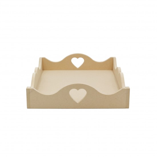 Tava MDF A4 pentru Gatitul Miresei - Tavita Mot - T11 - A4 Blank