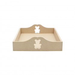 Set 4 piese Blank pentru Mot - Tematica Urs