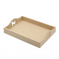 Tava MDF A4 pentru Gatitul Miresei - Tavita Mot - T16 - A4 Blank