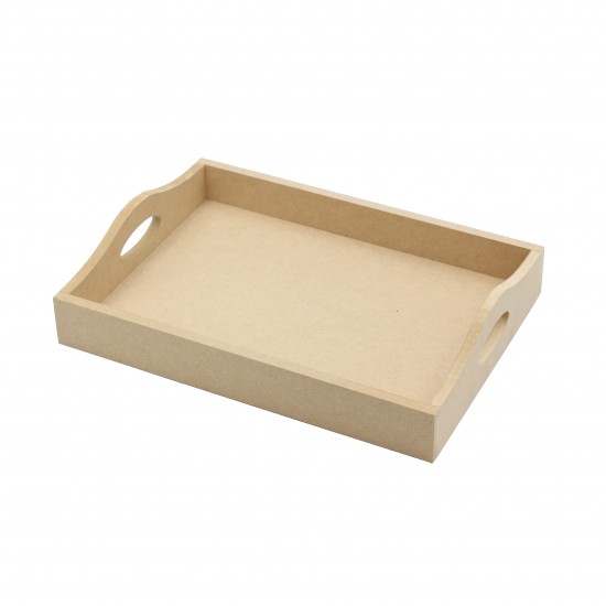 Tava MDF pentru Gatitul Miresei - Tavita Mot - T3 - 27x19 cm Blank