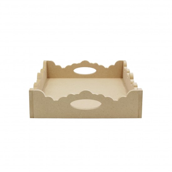 Tava MDF A4 pentru Gatitul Miresei - Tavita Mot - T10 - A4 Blank