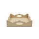 Tava MDF A4 pentru Gatitul Miresei - Tavita Mot - T10 - A4 Blank