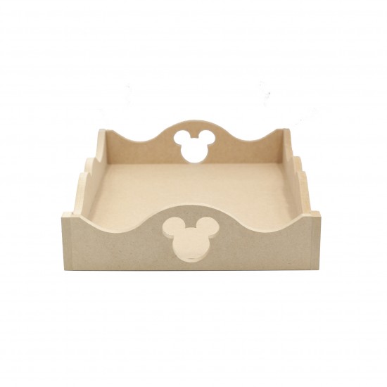 Tava MDF A4 pentru Gatitul Miresei - Tavita Mot - T13 - A4 Blank