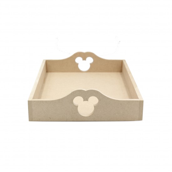 Tava MDF A4 pentru Gatitul Miresei - Tavita Mot - T12 - A4 Blank