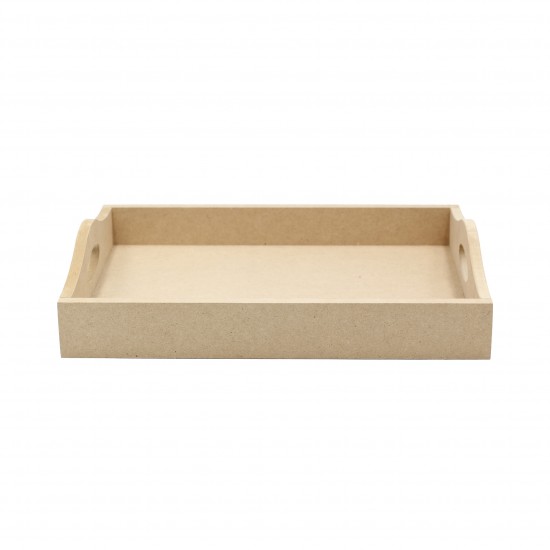 Tava MDF pentru Gatitul Miresei - Tavita Mot - T3 - 27x19 cm Blank