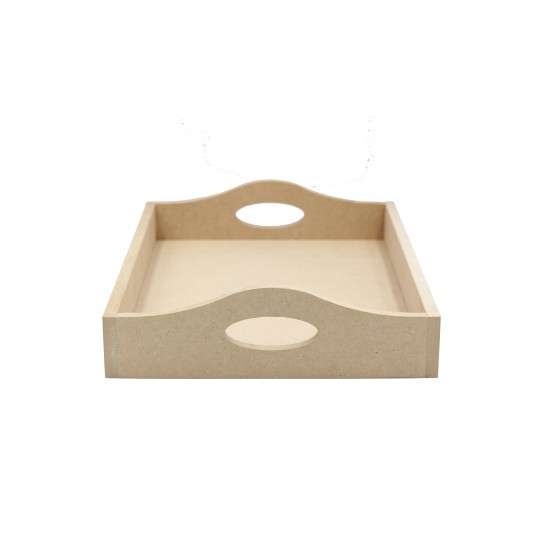 Tava MDF pentru Gatitul Miresei - Tavita Mot - T3 - 27x19 cm Blank