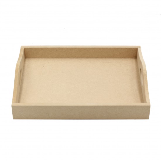 Tava MDF pentru Gatitul Miresei - Tavita Mot - T3 - 27x19 cm Blank