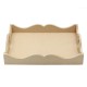 Tava MDF A4 pentru Gatitul Miresei - Tavita Mot - T13 - A4 Blank