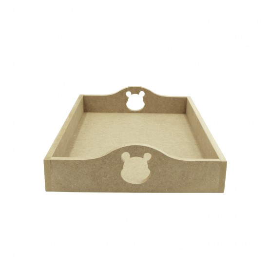 Tava Blank MDF - Model Cap Ursulet - Interior A4