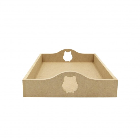 Tava MDF A4 pentru Gatitul Miresei - Tavita Mot - T23 - A4+ Blank