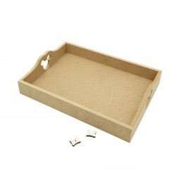 Tava MDF A4 pentru Gatitul Miresei - Tavita Mot - T28 - A4 Blank