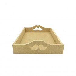 Tava MDF A4 pentru Gatitul Mirelui - T45 - A4+ Blank - Mustata
