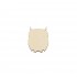 Figurina Bufnita Blank - 49x39 mm
