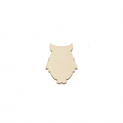 Figurina Bufnita Blank - 49x38 mm