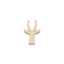 Figurina Cap Gazela Blank - 45x31 mm