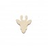 Figurina Cap Girafa Blank - 45x40 mm