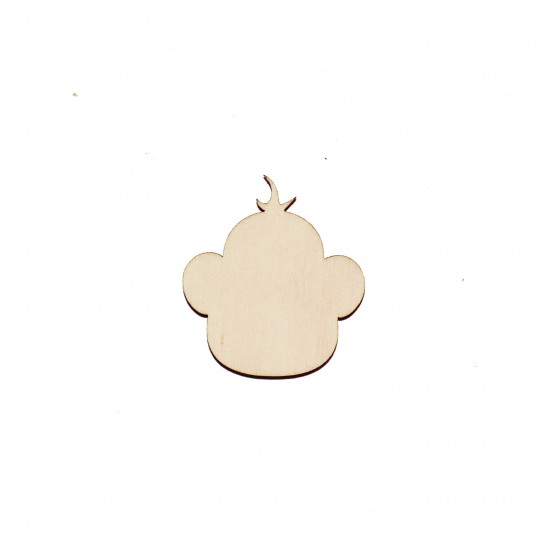 Figurina Cap Maimuta - 45x40 mm