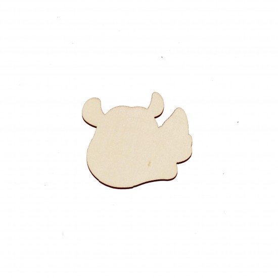 Figurina Cap Rinocer - 50x45 mm