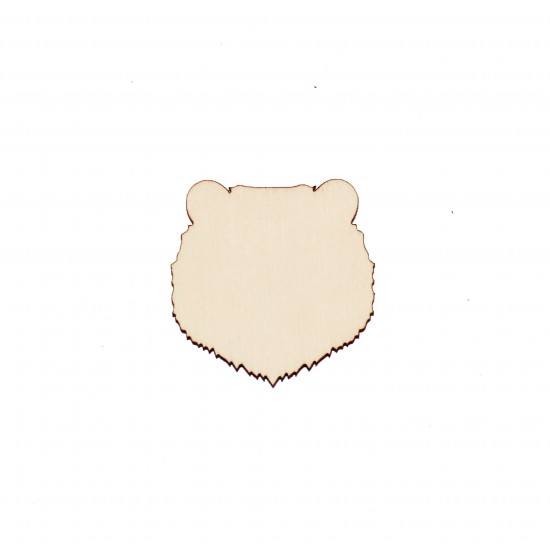 Figurina Cap Urs - 45x45 mm