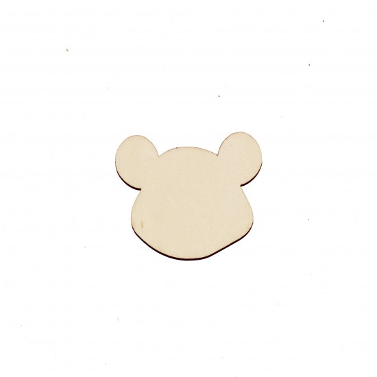 Figurina Cap Ursulet - 50x45 mm