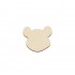 Figurina Cap Ursulet - 50x45 mm