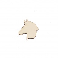 Figurina Cap Zebra - 45x40 mm