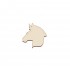 Figurina Cap Zebra - 45x40 mm