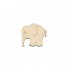 Figurina Elefant - 50x45 mm