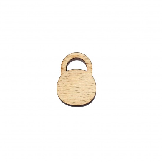 Figurina Greutate din Lemn - G2 - 27X30 mm Figurina Greutate din Lemn - G2 - 27X30 mm