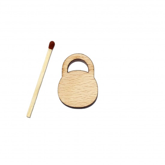 Figurina Greutate din Lemn - G2 - 27X30 mm Figurina Greutate din Lemn - G2 - 27X30 mm