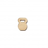 Figurina Greutate din Lemn - G5 - 23X30 mm