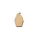 Figurina Briosa din Lemn - B1 - 30x19 mm