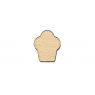 Figurina Briosa din Lemn - B2 - 30x26 mm
