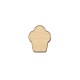 Figurina Briosa din Lemn - B2 - 30x26 mm