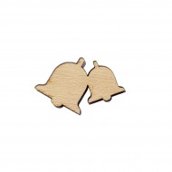 Figurina Clopotei din Lemn - C1 - 48x30 mm