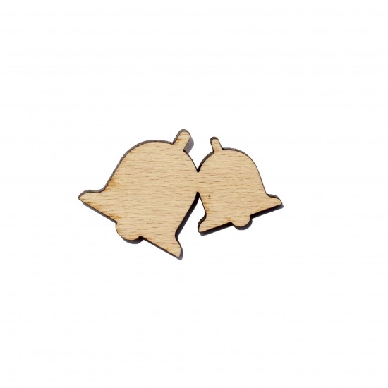 Figurina Clopotei din Lemn - C1 - 48x30 mm