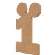 Set 6 piese Blank pentru Mot - Tematica Soricel