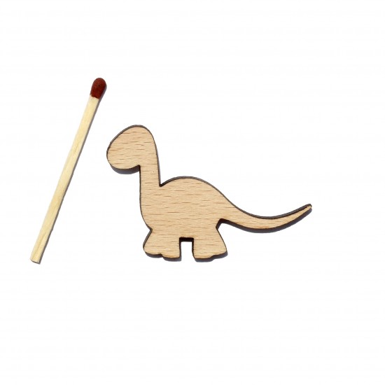 Figurina Dinozaur din Lemn - D10 - 47x30 mm